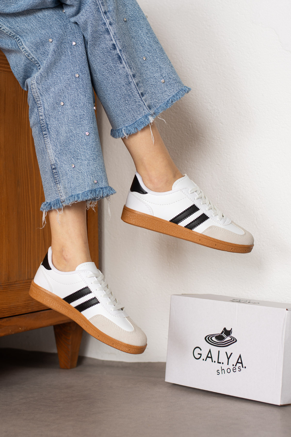 galya shoes Unisex Rahat Kalıp Sneaker görsel 3