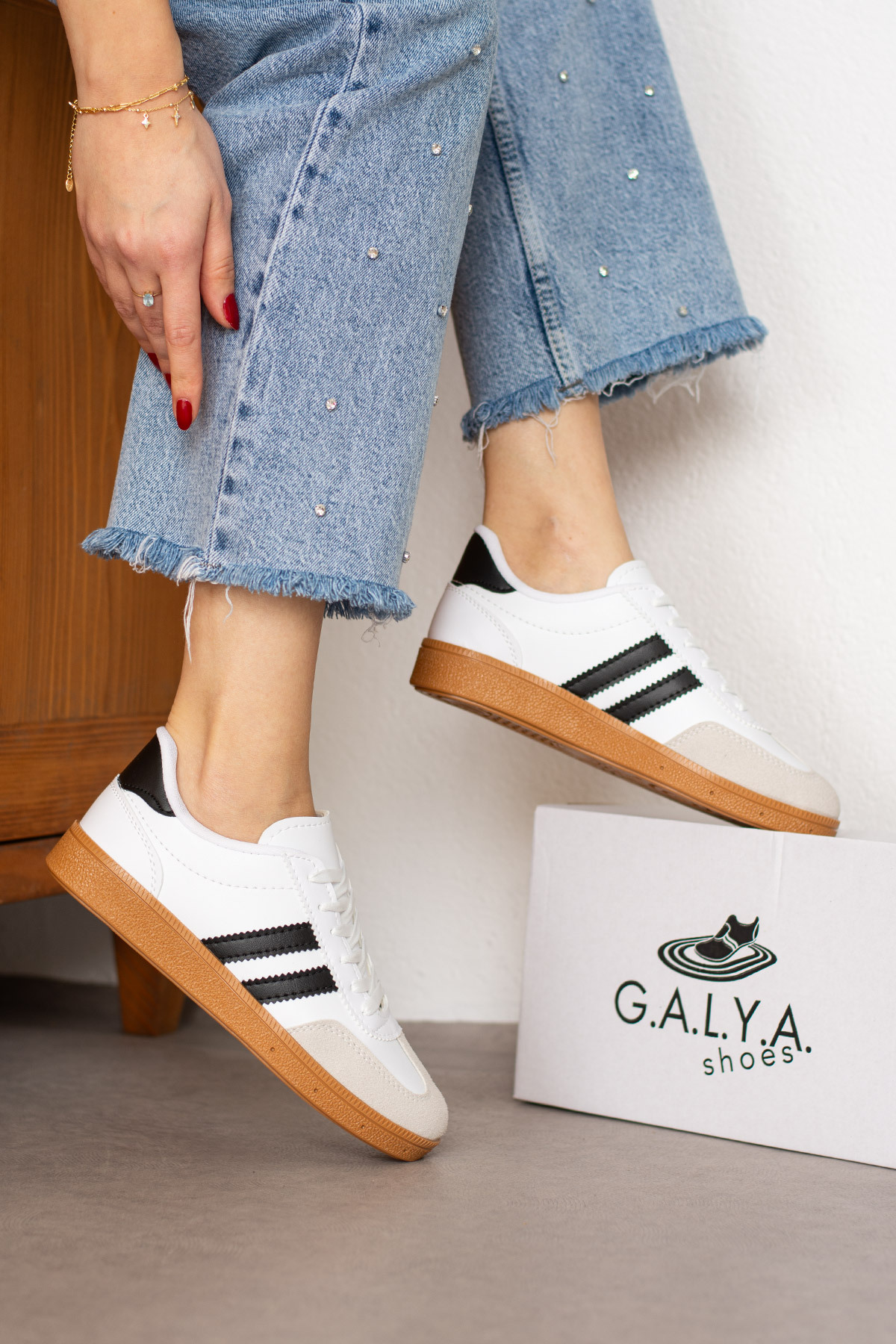 galya shoes Unisex Rahat Kalıp Sneaker görsel 4