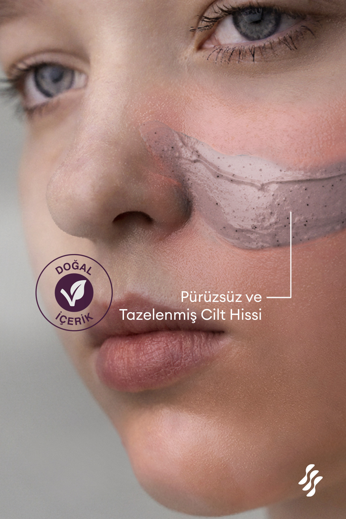 Siyah Nokta Karşıtı Doğal Peeling - Yoğun Nemlendirici Arındırıcı Besleyici 60 ml - Cleopatra's Rose — CRS-0060 — تصویر 3 از 5