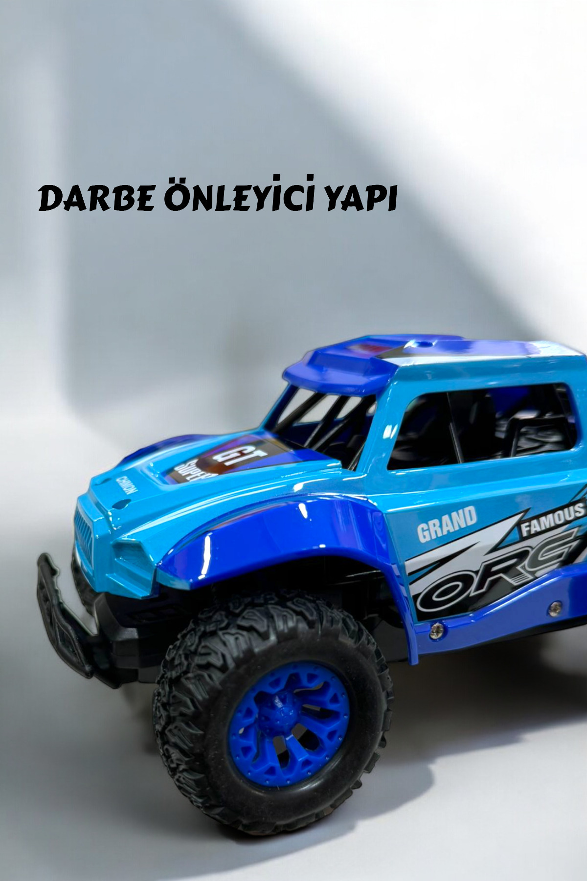 YILDIRIM OYUNCAK Uzaktan Kumandalı Şarjlı High Speed Racing Araba - 20 cm Full Fonksiyon Darbe Önleyici Arazi Arabası fotoğrafı 3 (önizleme)