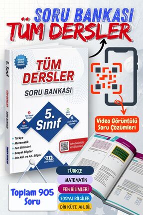 Tandem Yayınları 5. Sınıf Tüm Dersler Soru Bankası Tek Kitap - MEB Maarif Mod...
