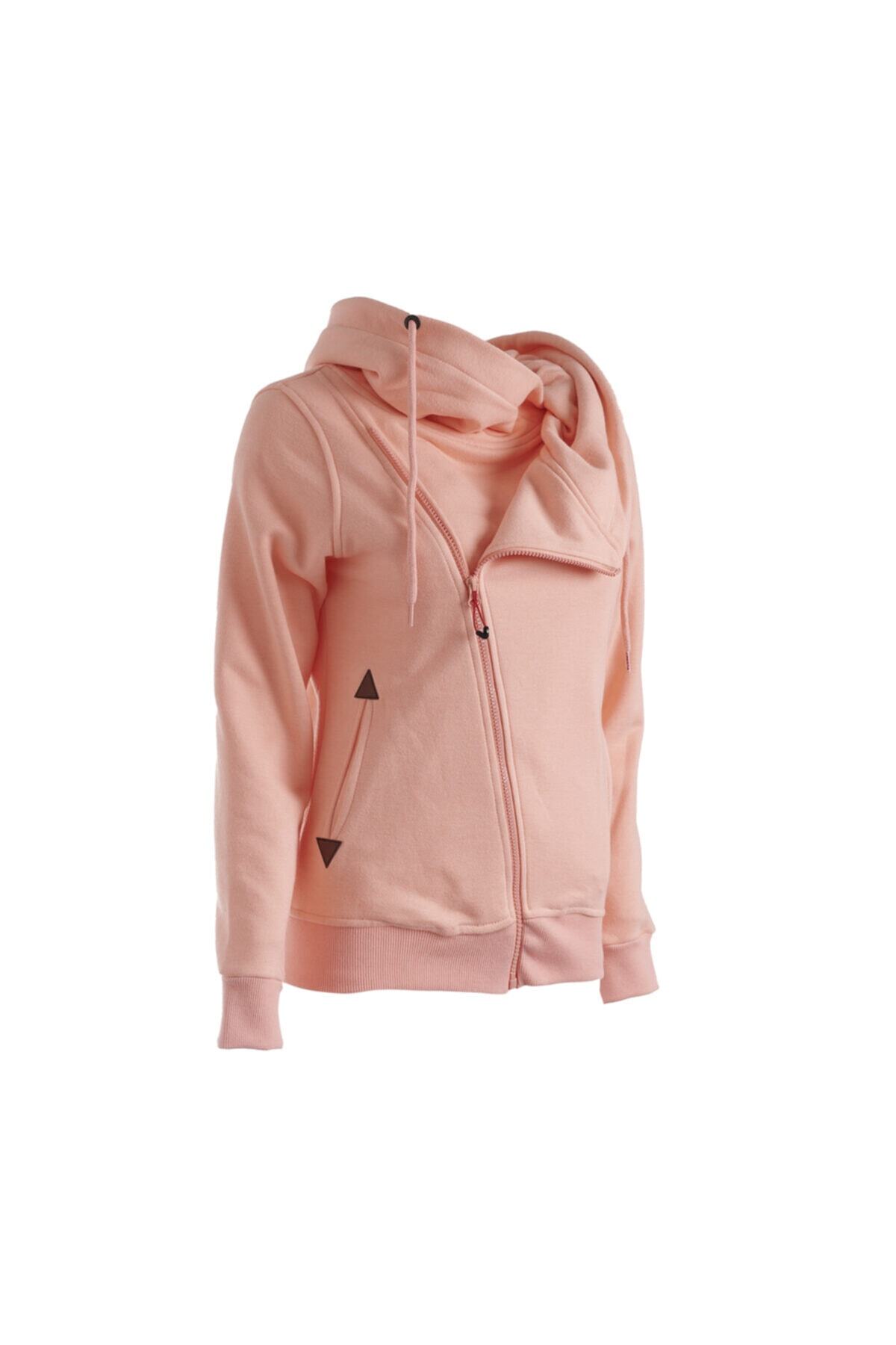 Cresta Tam Fermuarlı Kapüşonlu Kadın Sweatshirt görsel 2