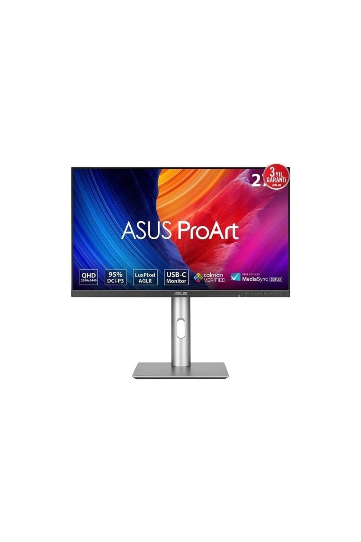 ASUS ProArt PA278CFRV 27'' IPS HDR 2560x1440 5ms 100Hz DP HDMI USB