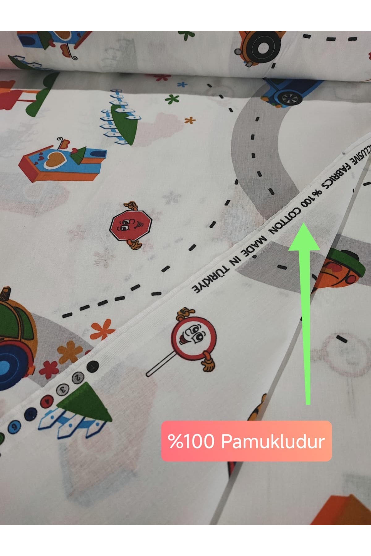 Bebek Özel %100 Pamuklu Çocuk Lastikli Çarşaf 90x190 (2 ADET) Araba Trafik Ve Mavi Galaksi fotoğrafı 7 (önizleme)