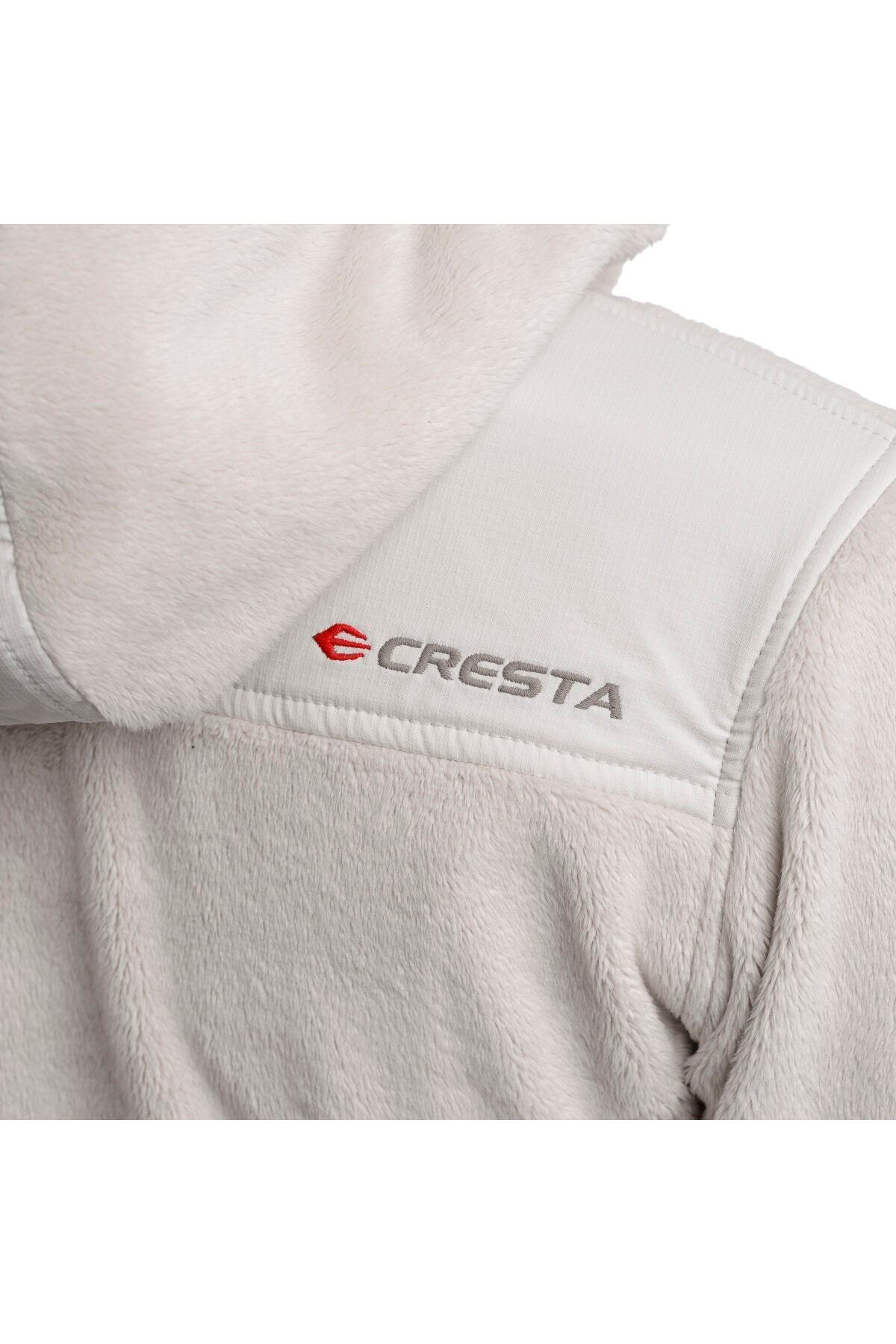 Cresta Kadın Ekru Outdoor Yumuşak Polarlı Ceket görsel 5
