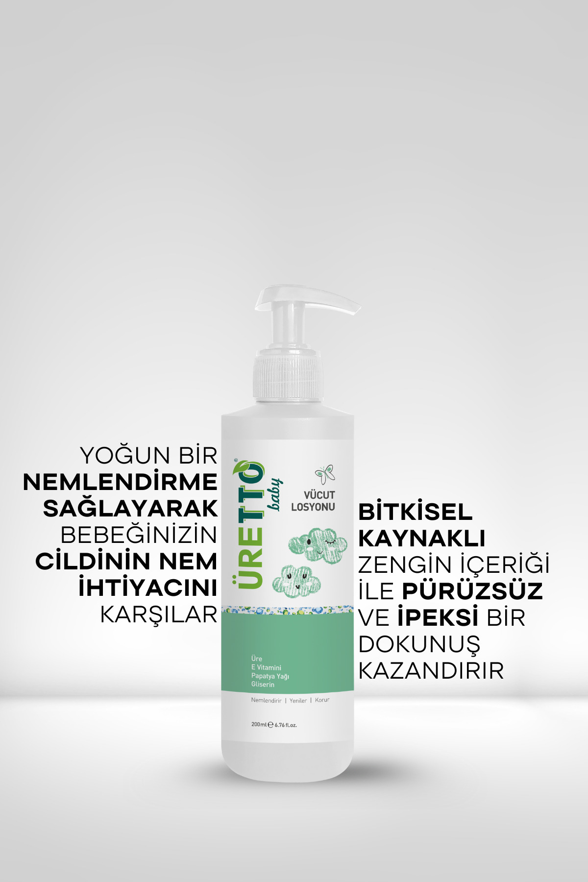 TTO Üretto Baby Vücut Losyonu 200 ML fotoğrafı 4 (önizleme)