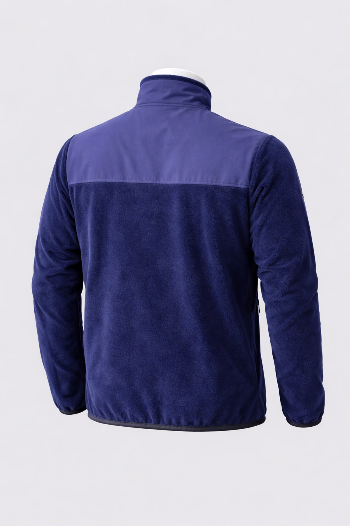 Tam Fermuarlı Softshell Garnili Polar — سرمه‌ای tts25 — تصویر 6 از 6