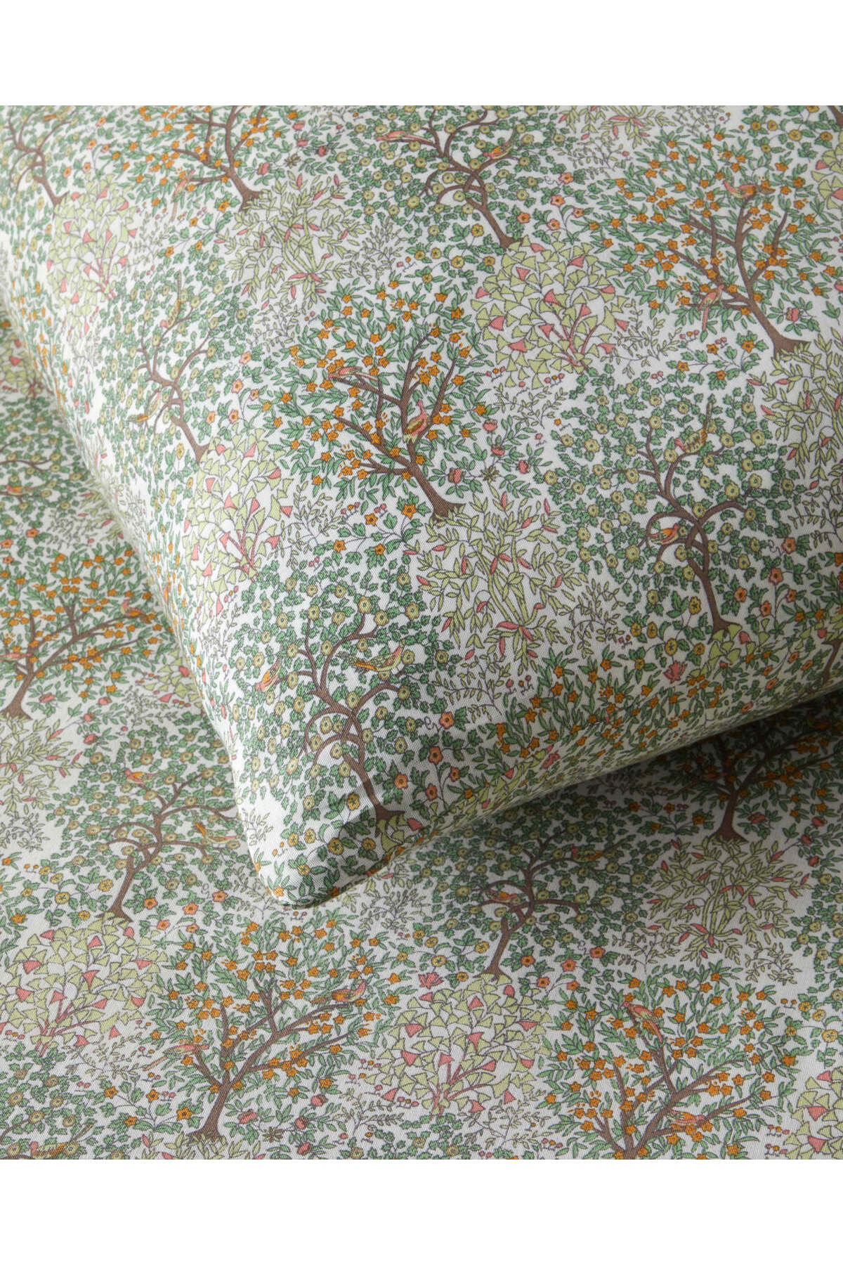 English Home Serenade Kolay Ütülenir Çift Kişilik Nevresim Seti 200x220 cm Yeşil fotoğrafı 4 (önizleme)