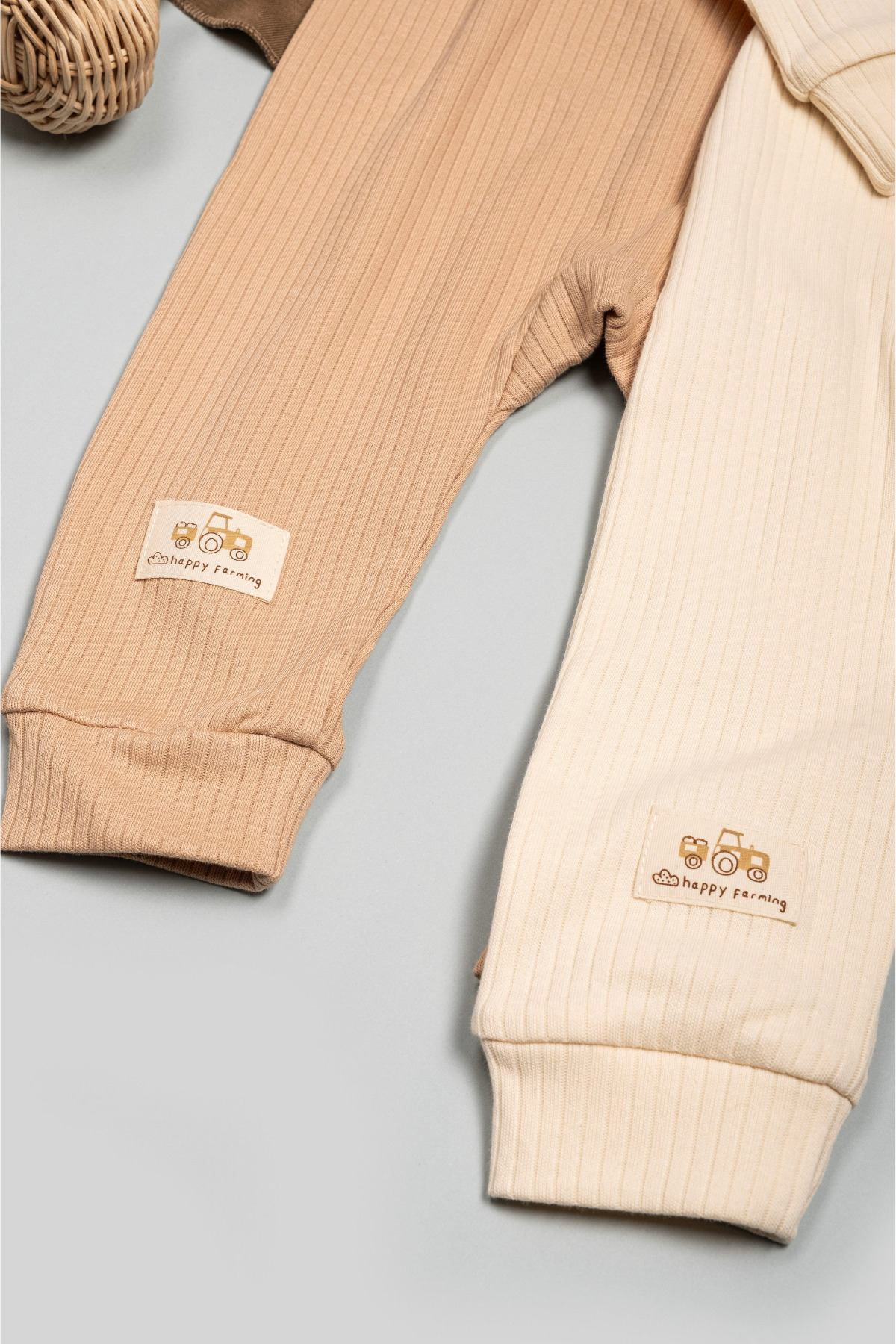 Vauva 2'li Tulum Kız Erkek Bebek Çocuk Mevsimlik Uzun Kollu Fermuarlı Uyku Tulumu fotoğrafı 5 (önizleme)