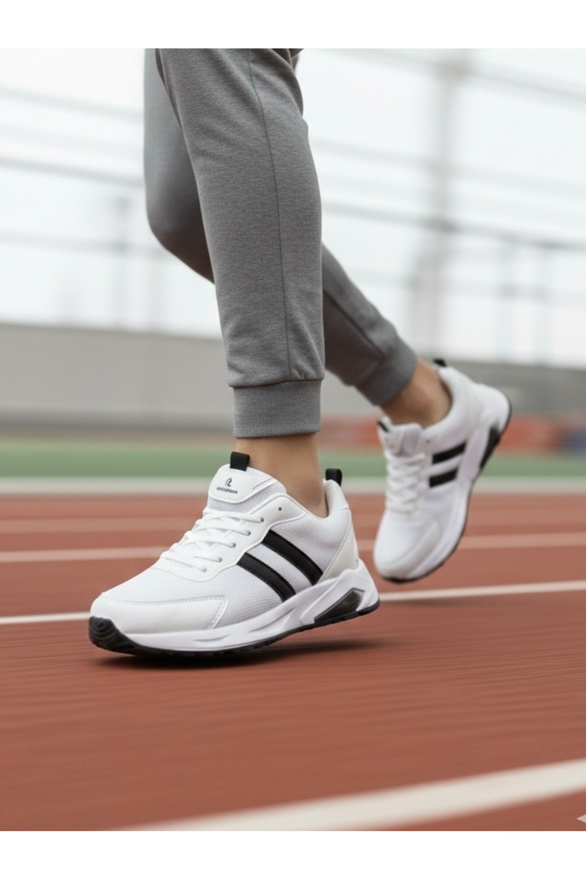 PRO JACK BEYAZ SİYAH ERKEK GÜNLÜK SNEAKER SPOR AYAKKABI görsel 6