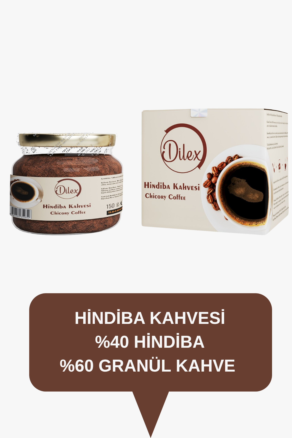 DİLEX HİNDİBA KAHVESİ(1 Aylık 60 kullanımlık) - Fiyatı, Yorumları