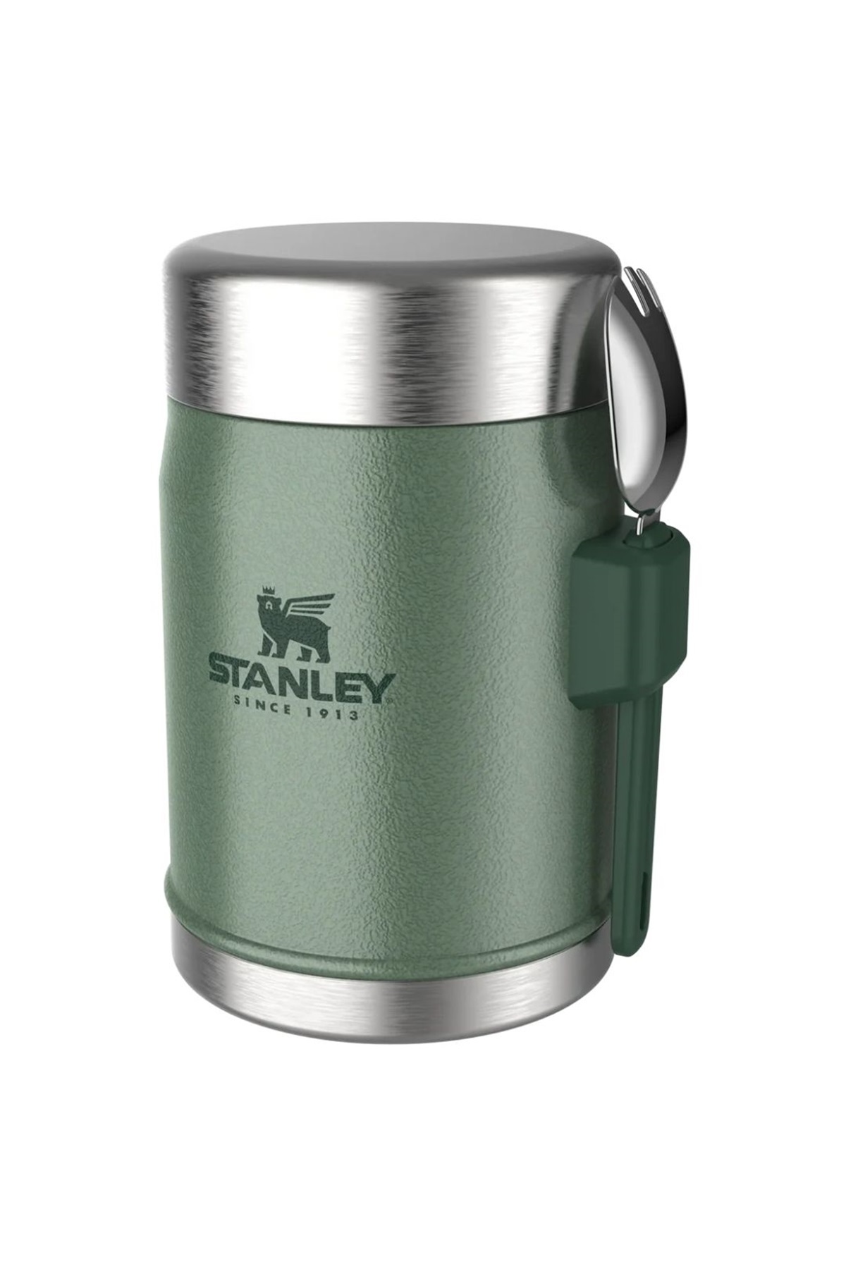 Stanley Classic Legendary Kaşıklı Yemek Termosu 0.4L Termos Kamp Matara YEŞİL fotoğrafı 3 (önizleme)