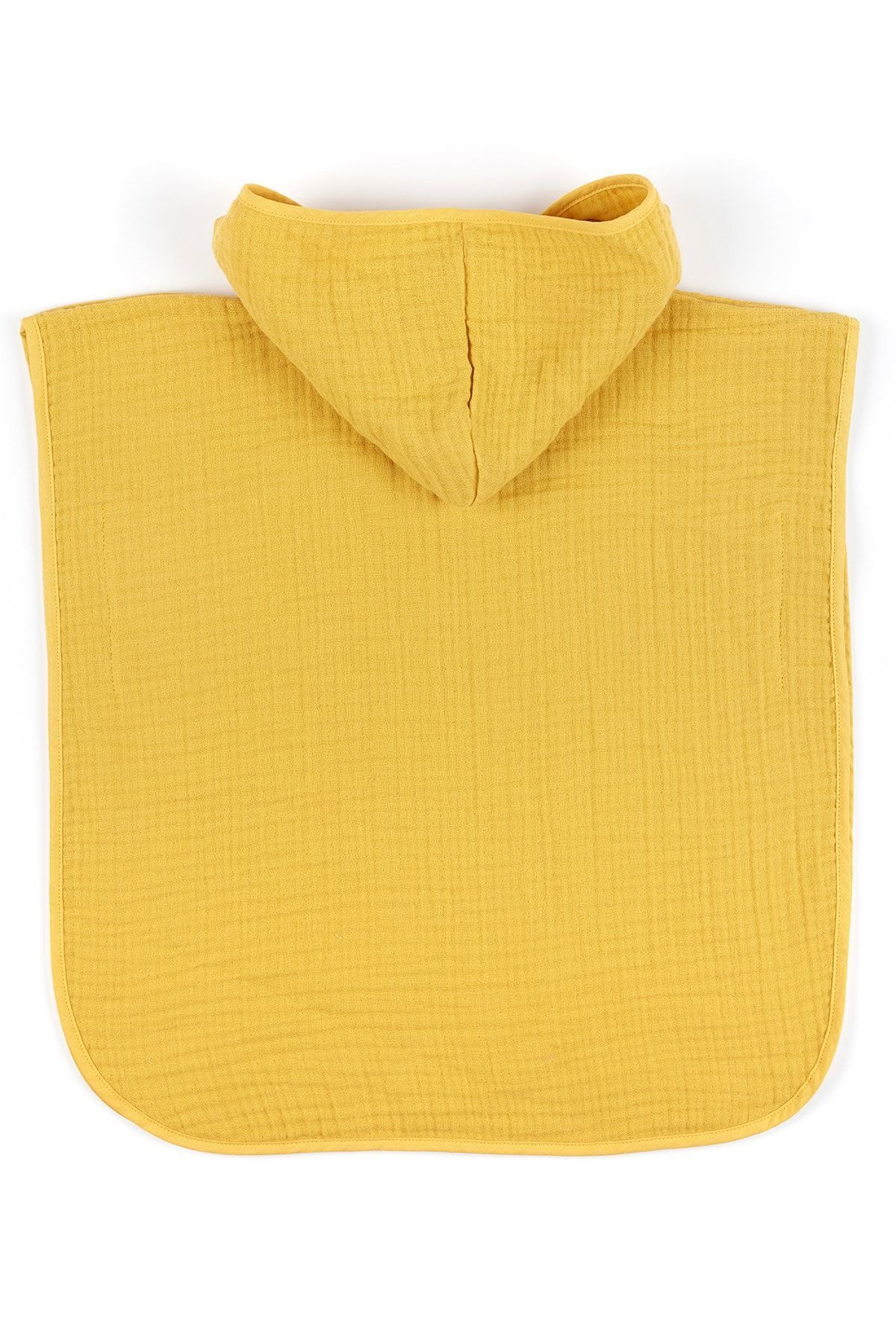 Tuğba Kuğu 4 Kat Müslin Panço - Policolor Serisi - Bow fotoğrafı 4 (önizleme)