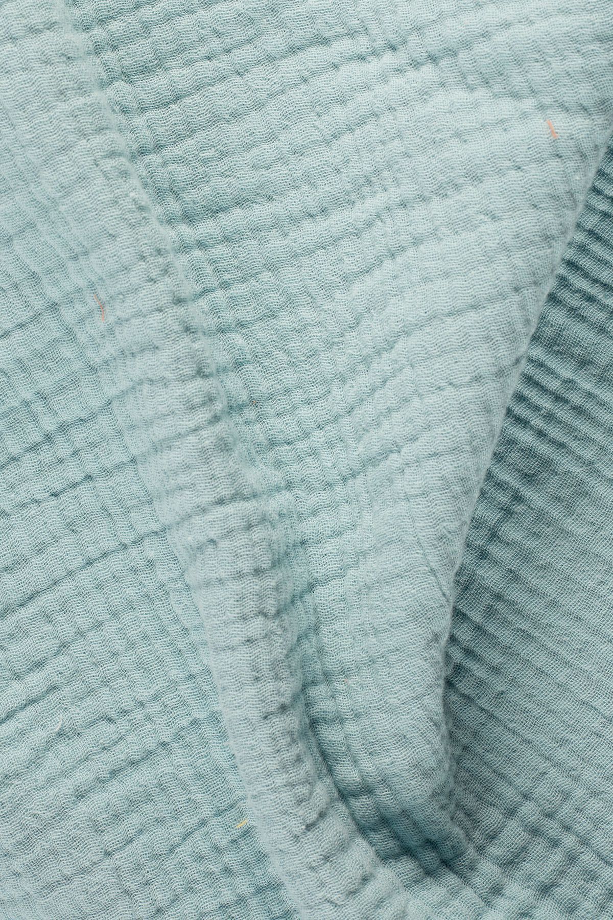 Tuğba Kuğu 4 Kat Müslin Panço - Policolor Serisi - Dot fotoğrafı 5 (önizleme)