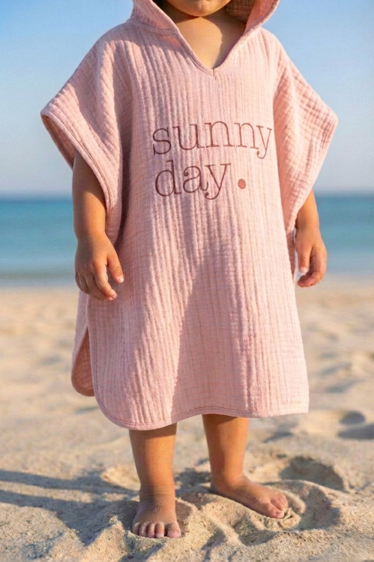 Tuğba Kuğu 4 Kat Müslin Panço - Policolor Serisi - Dot fotoğrafı 2 (önizleme)