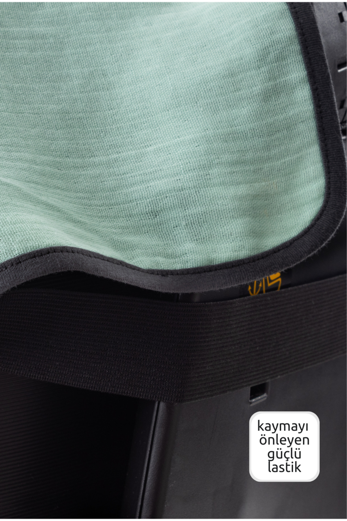 Zuppers Müslin Oto Koltuğu Ve Anakucağı Kılıfı - Mint fotoğrafı 2 (önizleme)