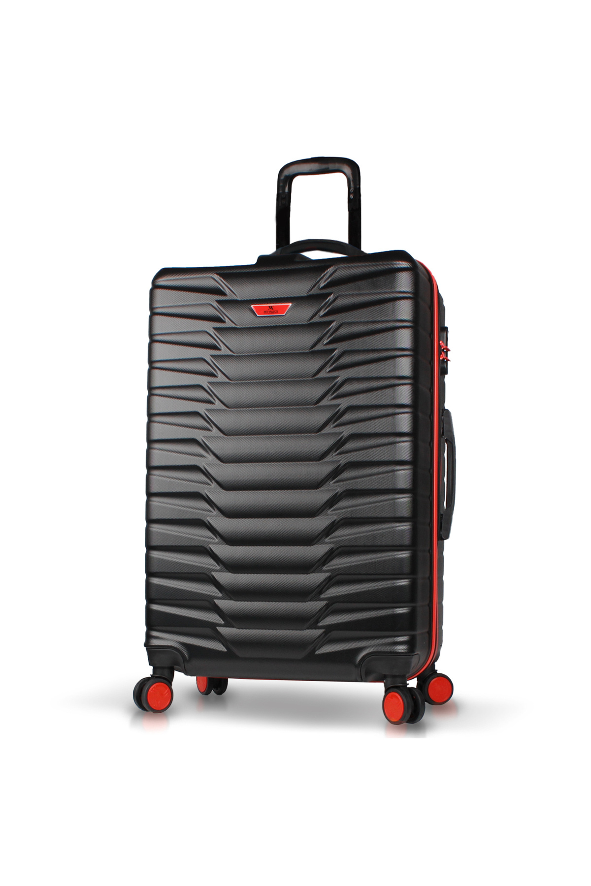 My Valice  Croc Abs Büyük Boy Siyah Valiz