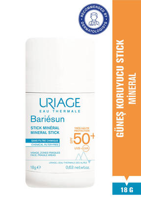 Uriage BARIESUN SF50+ Yüksek Koruma Faktörlü Mineral Güneş Koruyucu Stick 18 g