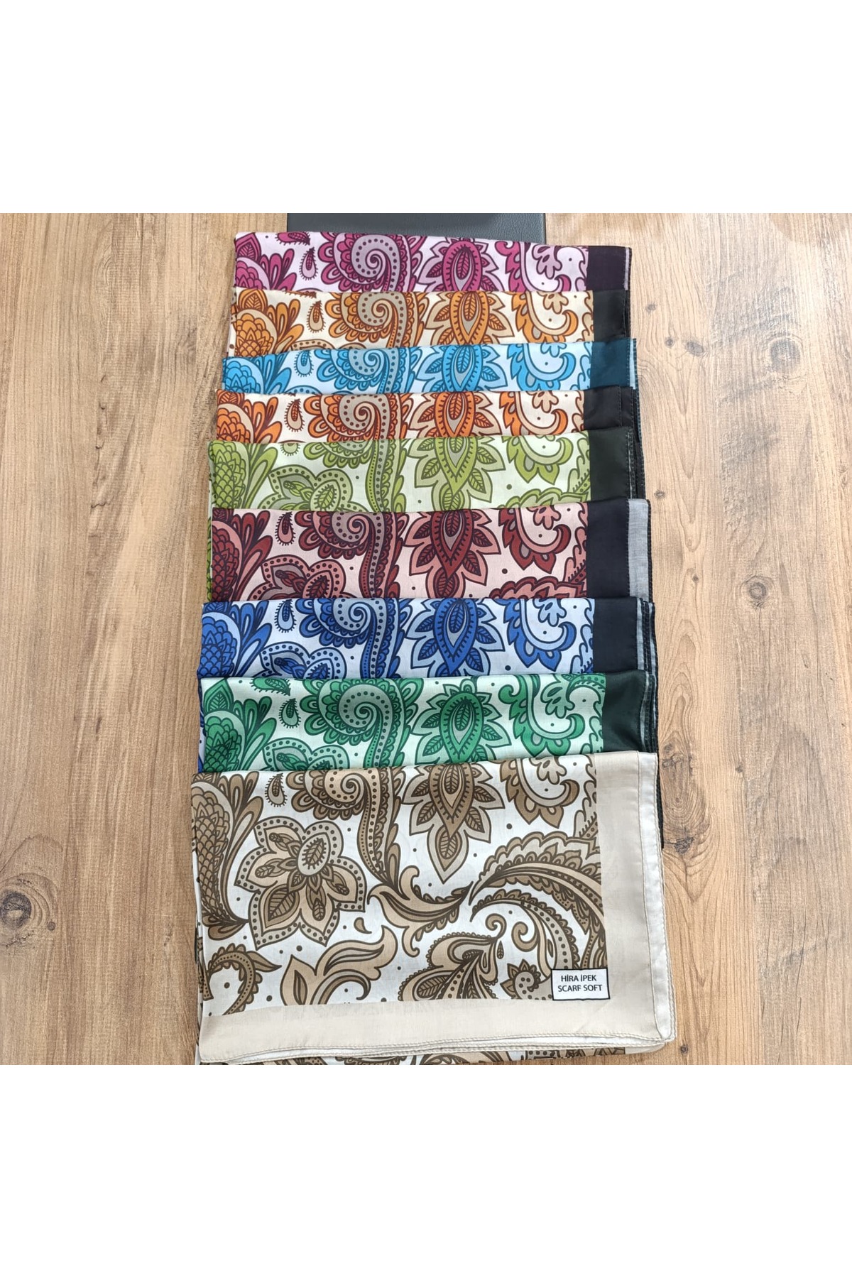 Hira İpek Scarf Şal Desen görsel 3