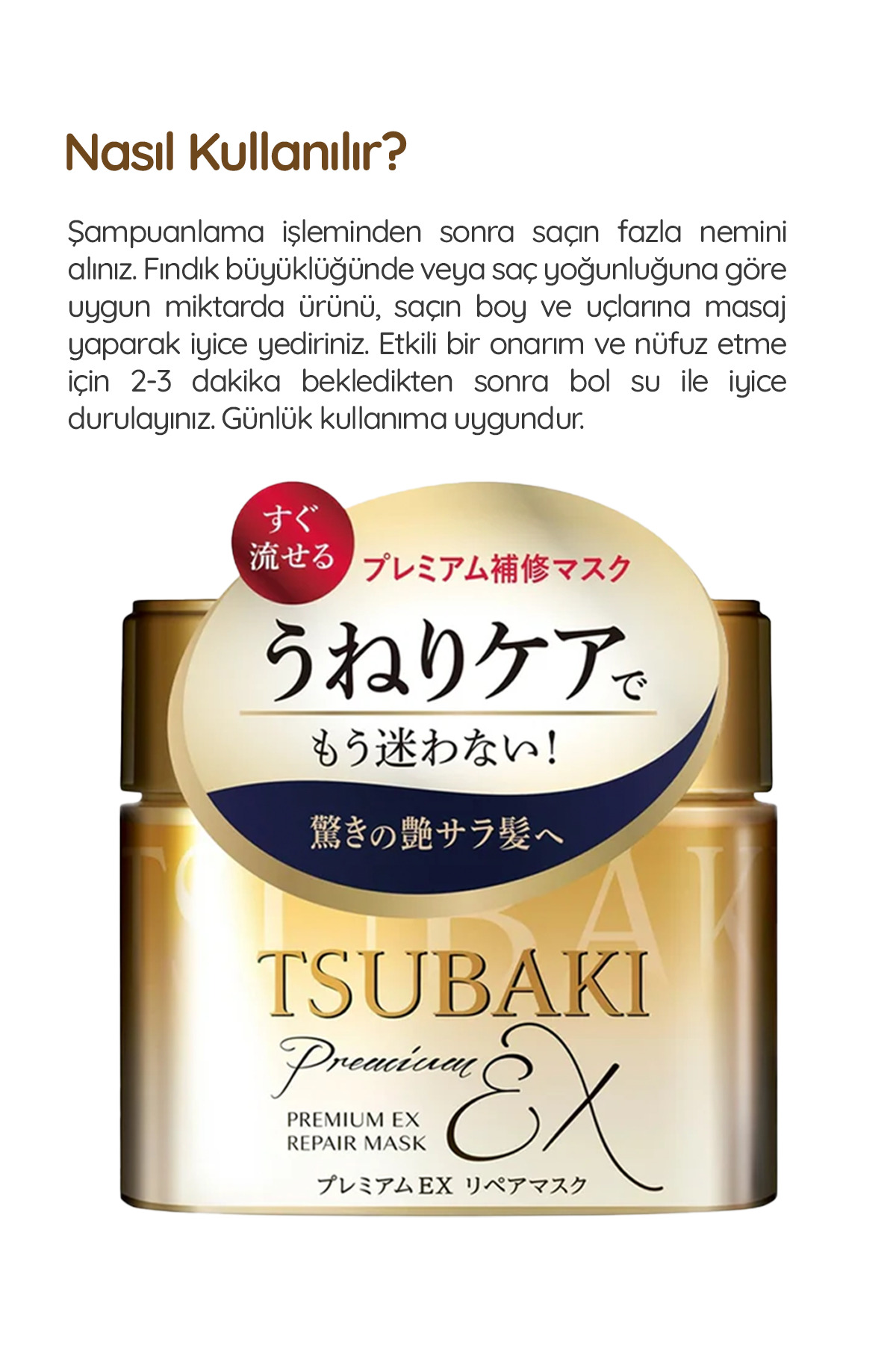 Yoğun Onarıcı Saç Bakım Maskesi 180 g — SHI-TSU-MSK-9957 — تصویر 2 از 5