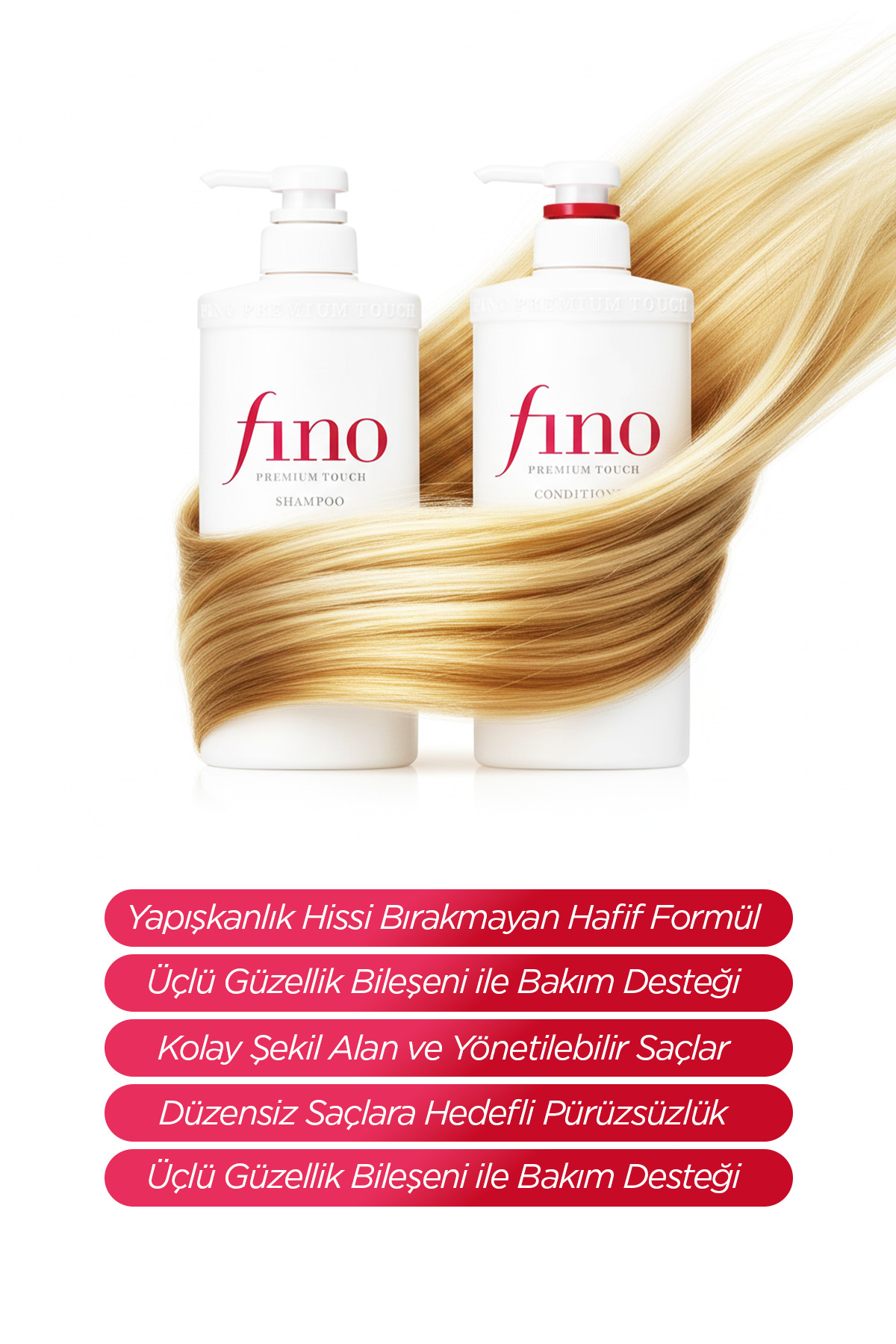 Premium Touch Shampoo& Conditioner — SHI-FNO-SET-6074 — تصویر 3 از 5