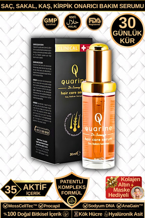 Dr.Sammy's Saç Serumu, Saç Dökülmesi Karşıtı %100 Doğal Onarıcı Bitkisel Kök ...