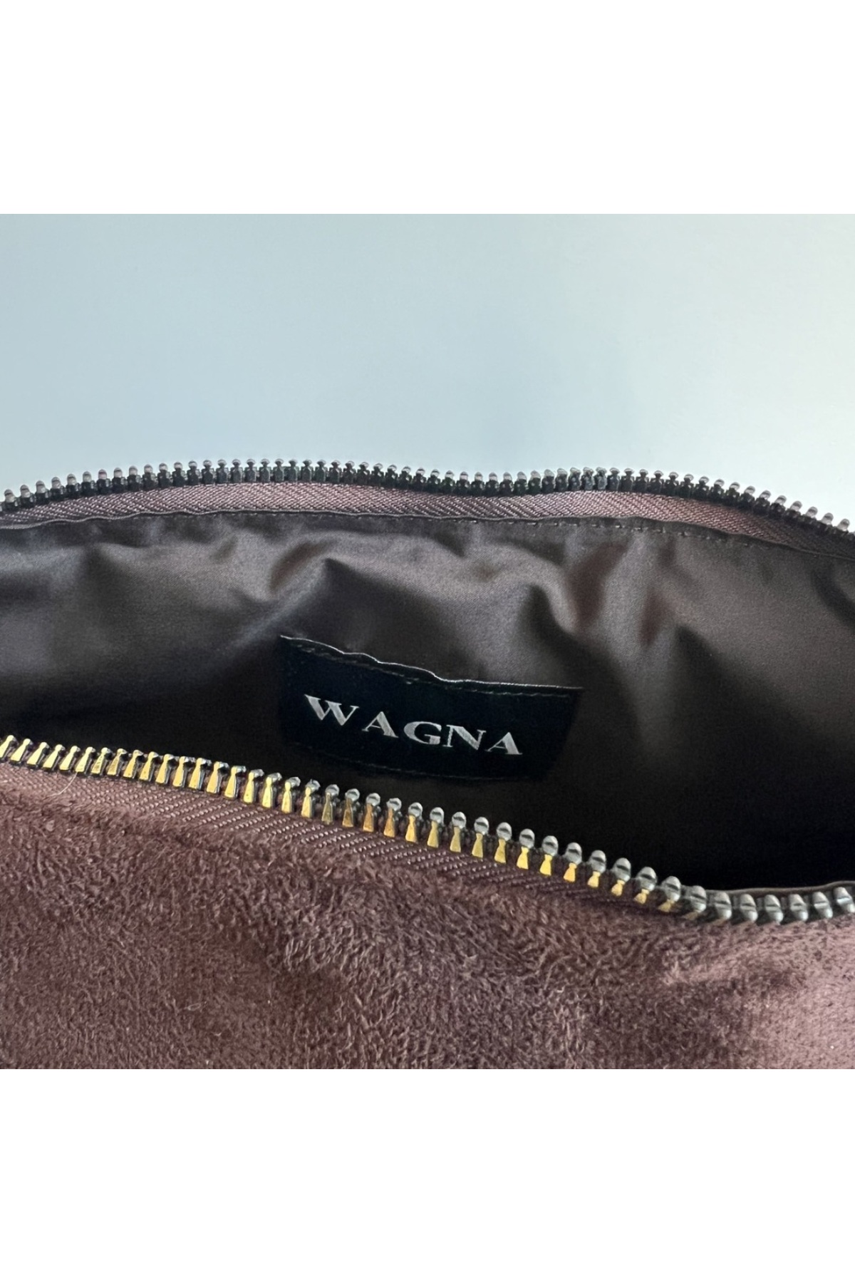 Wagna Süet Luna Bag Kahverengi Çanta görsel 6
