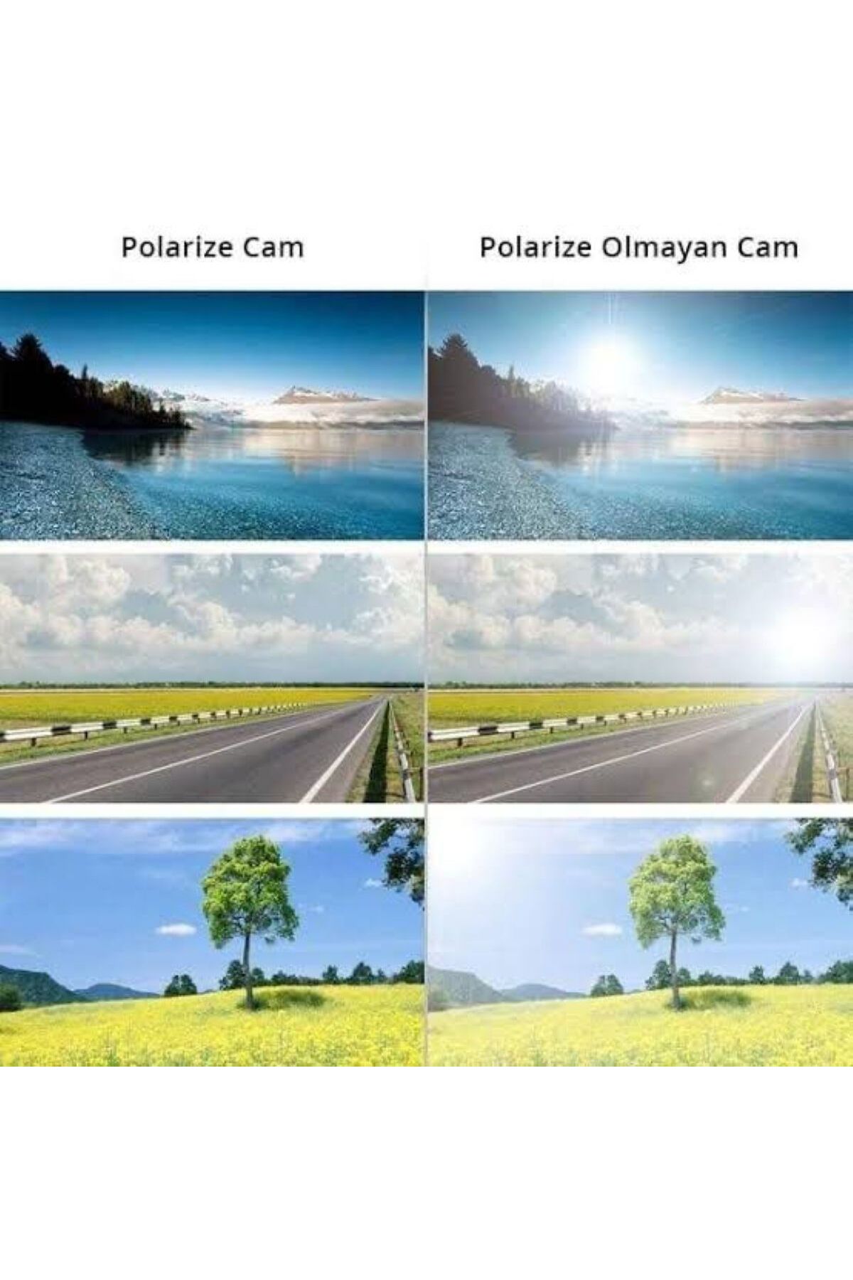 Nilu Moda  LÜX POLARİZE GÜNEŞ GÖZLÜĞÜ - Görsel 2