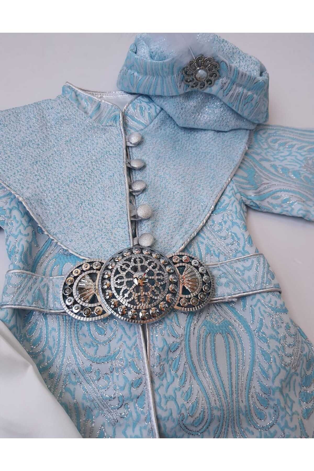 PİLEKİ BABY Yenidoğan 0 6 Ay Ve 1 Yaş Mevlüt Ve Sünnet Kıyafeti Mevlütlük Sünnetlik Takım fotoğrafı 3 (önizleme)