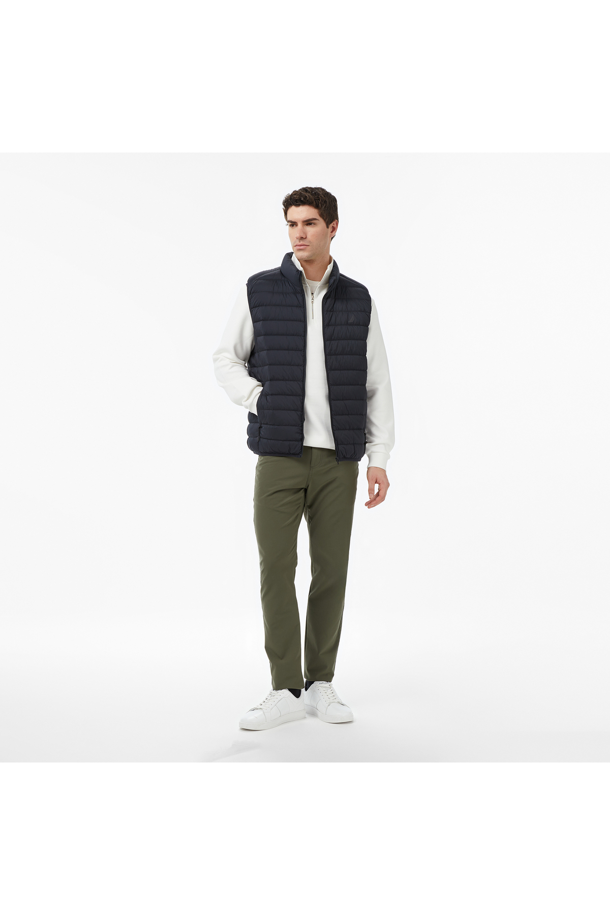 Nautica  Erkek Siyah Su İtici Özellikli Yelek - Görsel 3