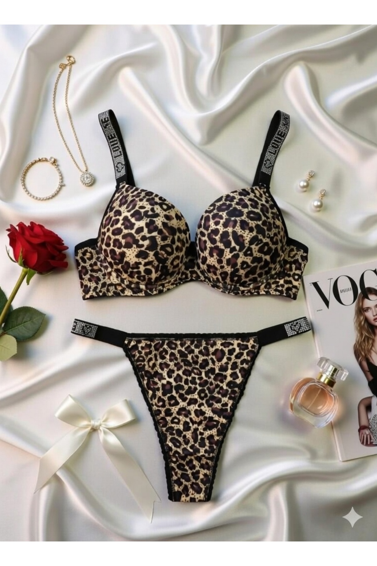 WOMEN'S WORLD FANTASY  DESTEKLİ DOLGULU TANGA KÜLOT LOVE SECRETT - Görsel 7