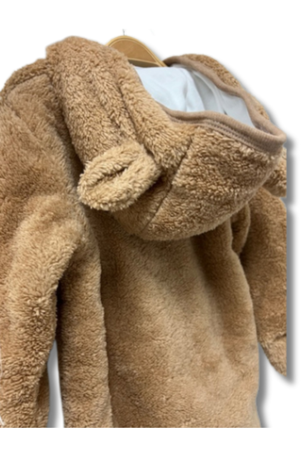 KEY KIDS Welsoft Peluş Ayıcık Bebek Tulum Kışlık Astronot Kapüşonlu Unisex 0-3 Ay – 18 Ay fotoğrafı 6 (önizleme)