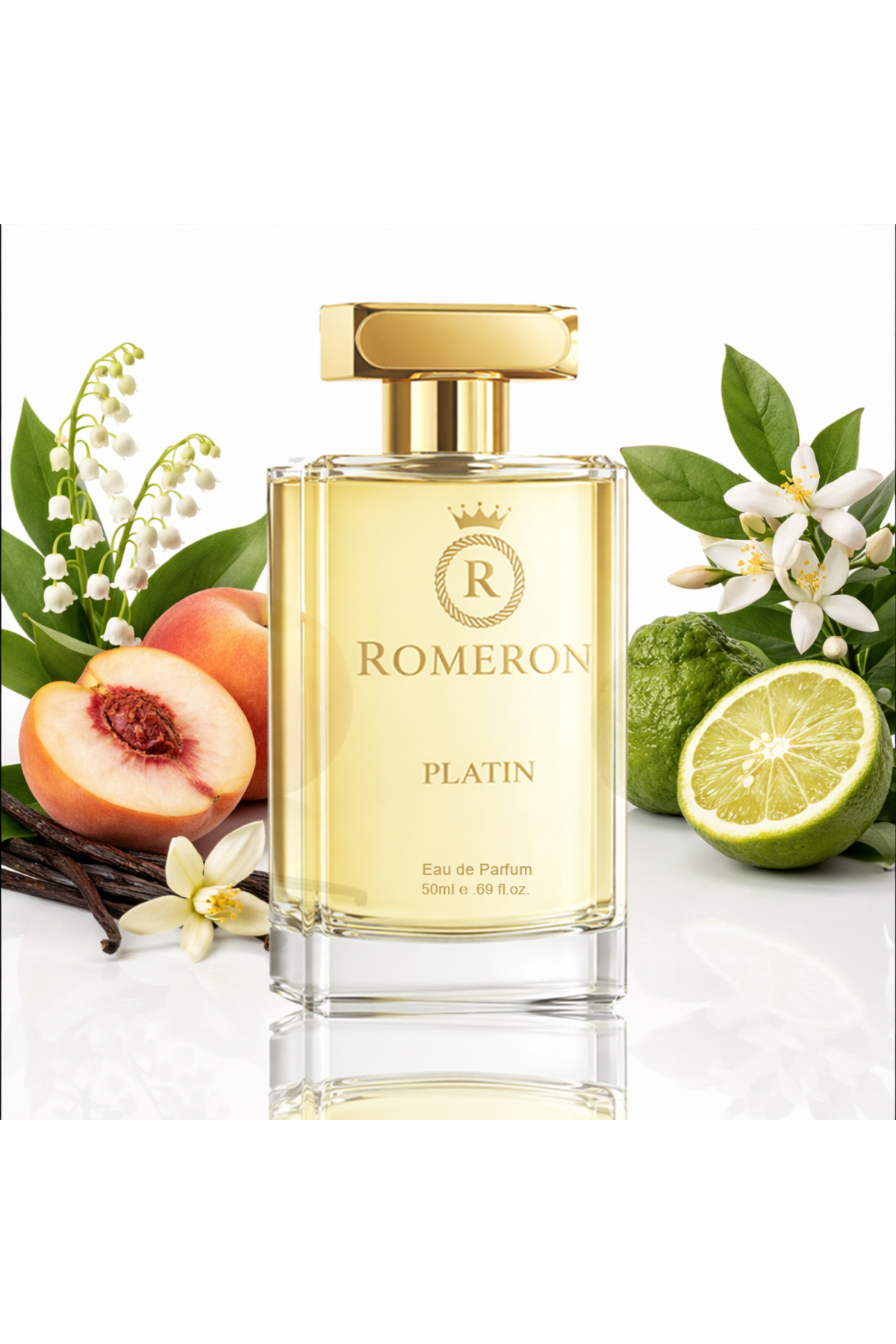ROMERON 206 Platin Kadın Parfüm EDP 50ml - Fiyatı, Yorumları