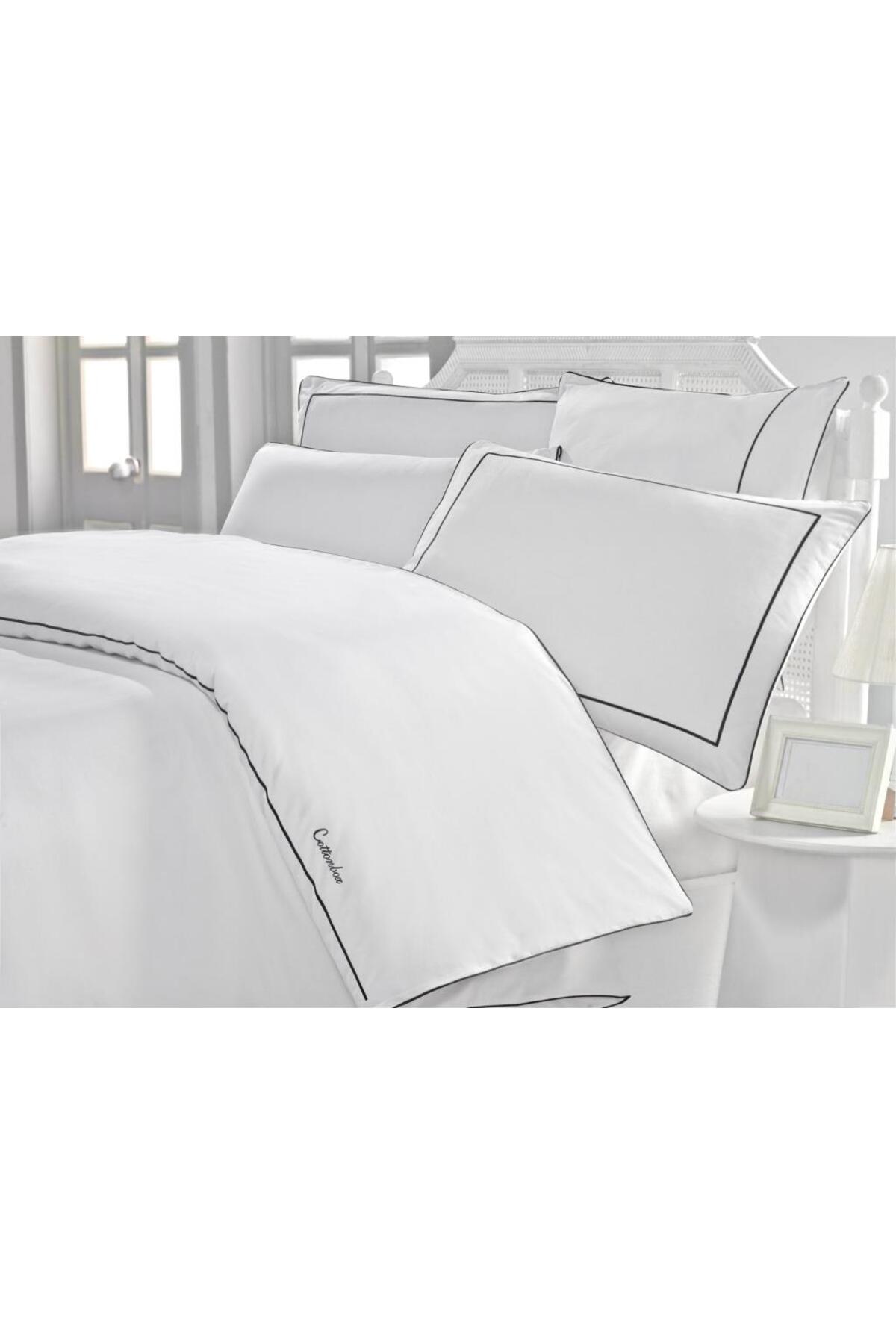 Clasic Cotton Duvet Cover Set Double Mahur