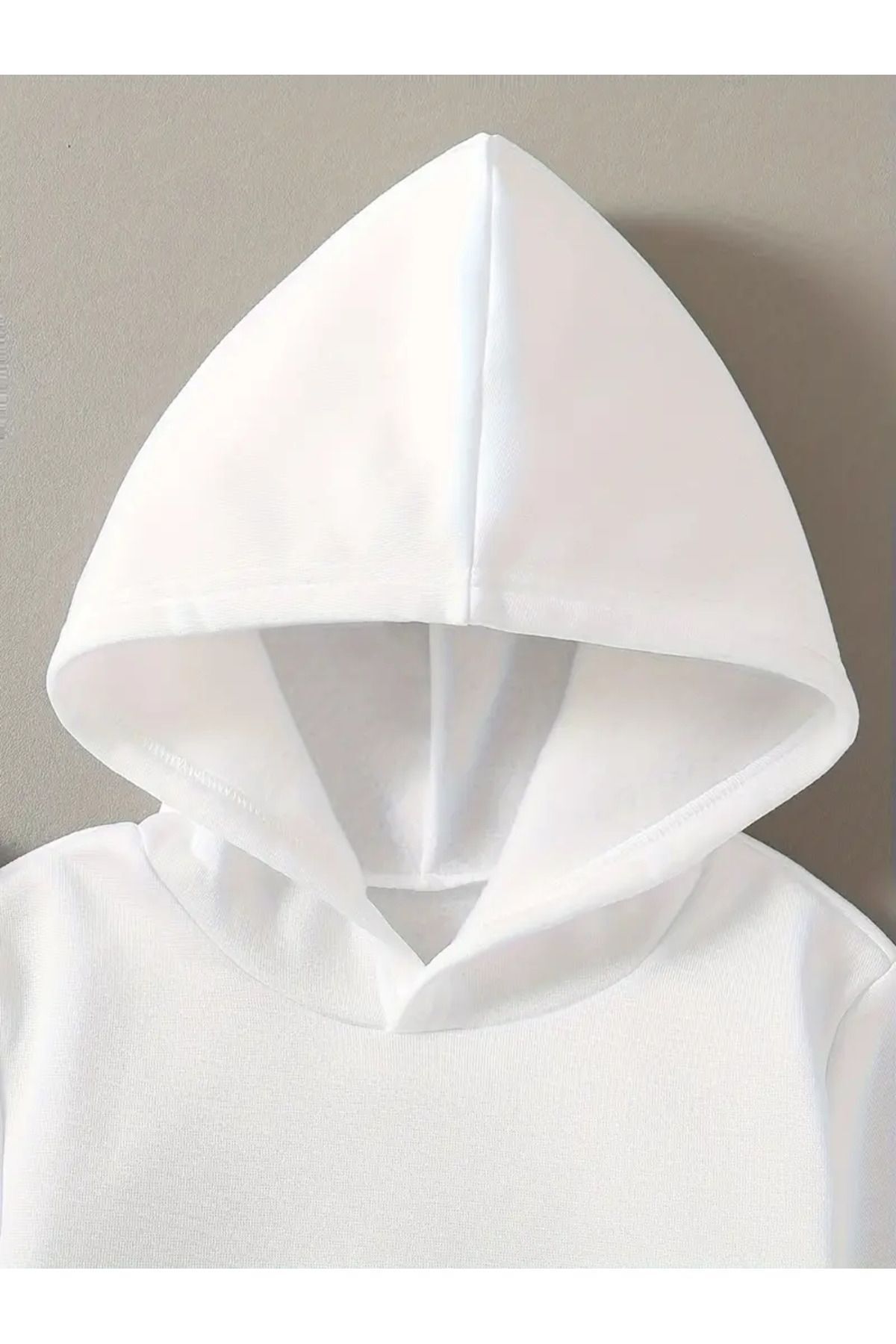 Daxia  SEVGİLİ KOMBİN Sırt Baskılı Sevgili Çift Kombini Kapüşonlu Sweatshirt 2 li TakIM - Görsel 5