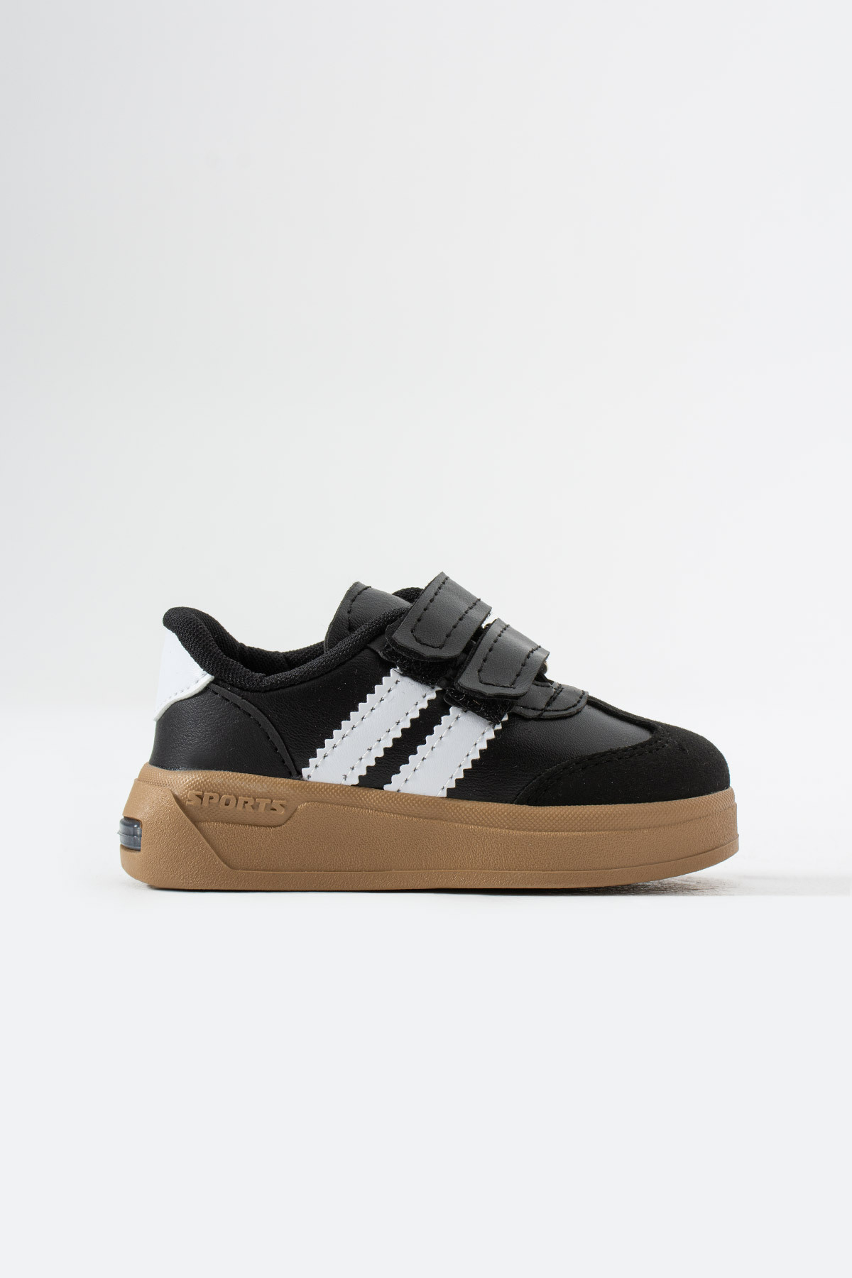 Moda Devrin Siyah Çocuk Işıklı Spor ayakkabı Sneaker fotoğrafı 3 (önizleme)