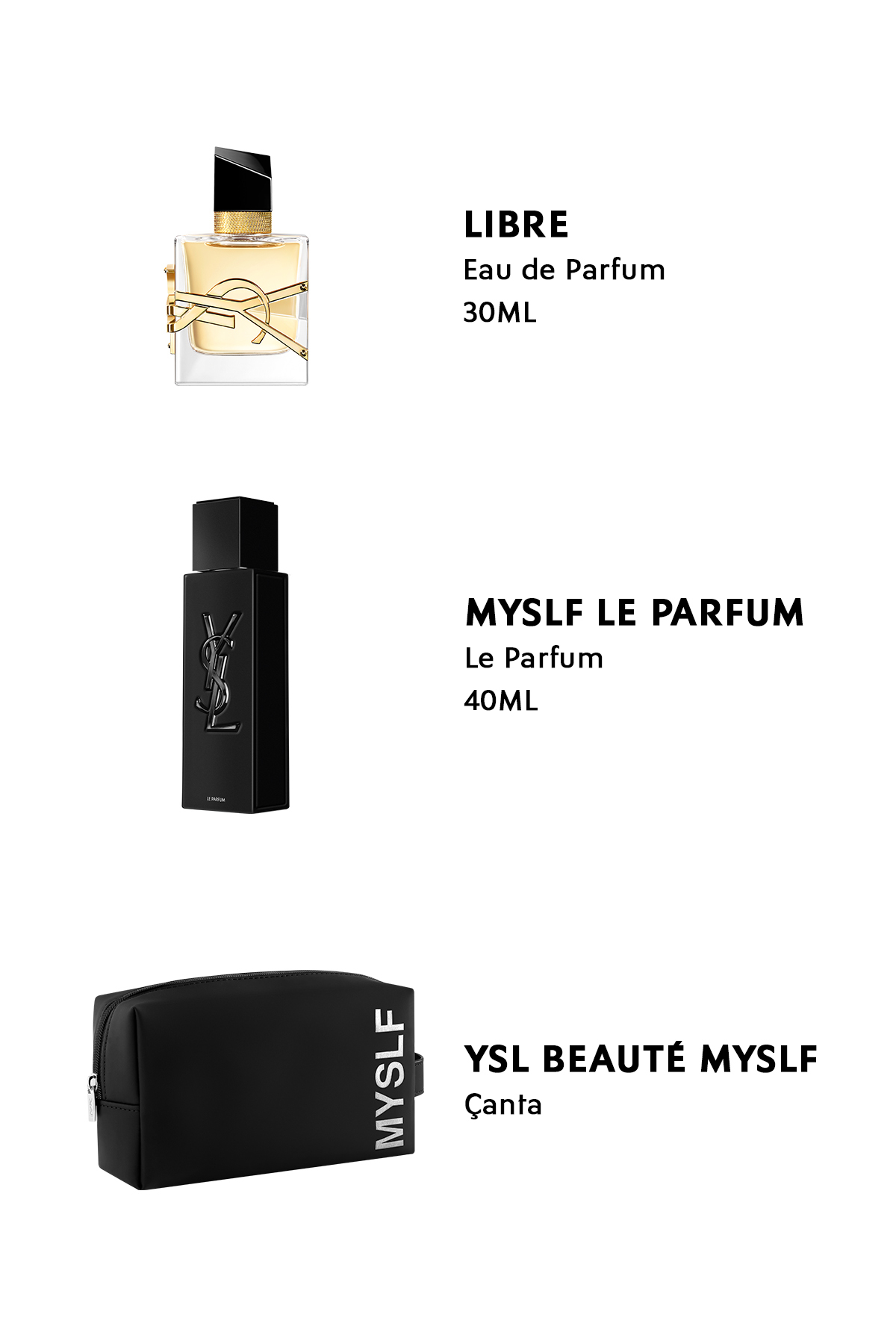 Libre EDP & Myslf Le Parfum İkili Parfüm Seti 7829999999209 — VB829209 — تصویر 2 از 6