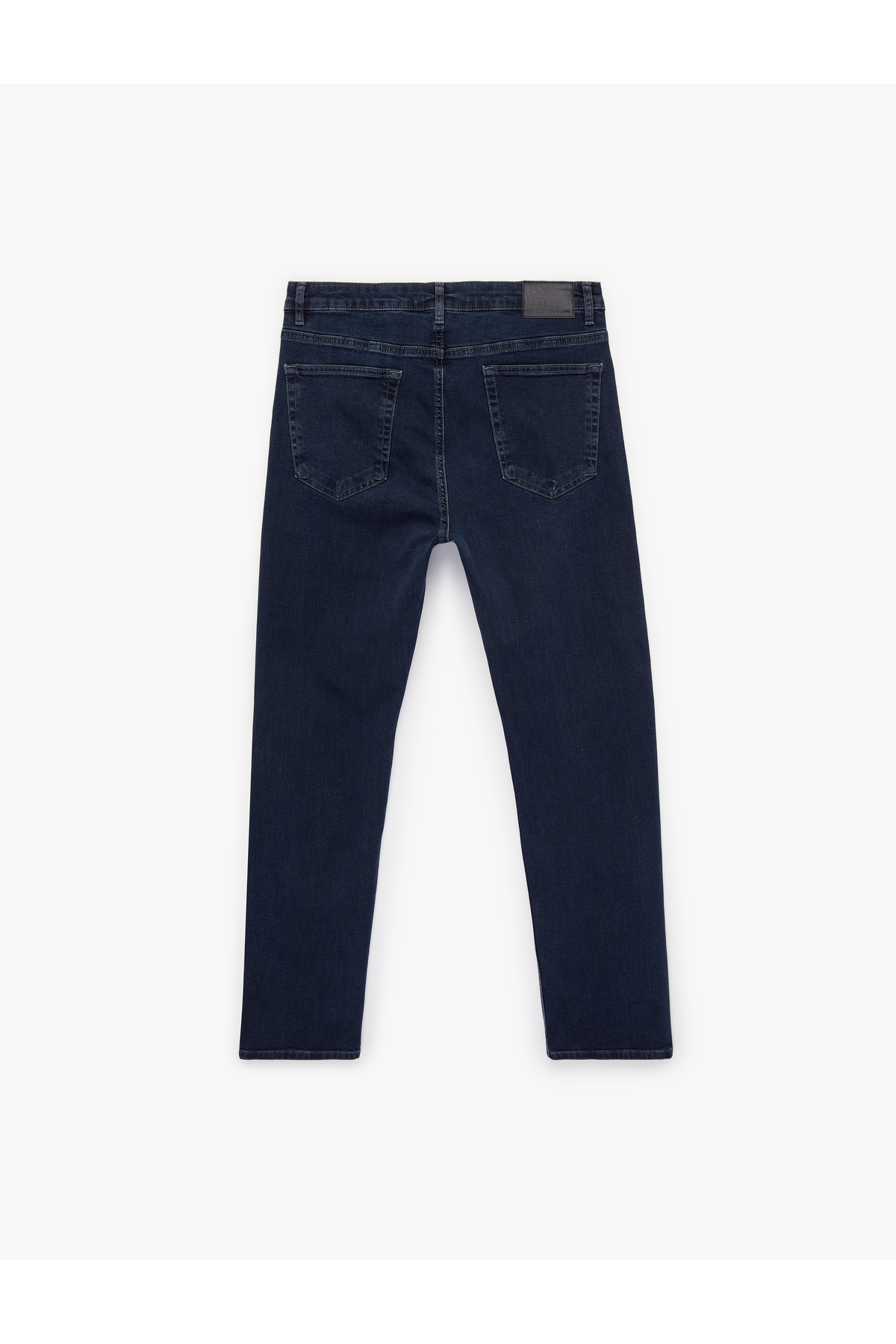 Koton Normal Bel Düz Paça Pamuklu Straight Fit Jean Pantolon - Mark Jean görsel 5