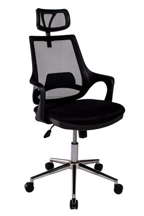 Ofisbazaar Buya Fileli Ofis Koltuğu | Ergonomik ve Modern Tasarım Siyah Fileli