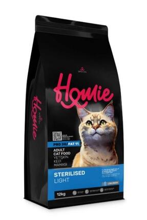 Homie Tavuklu Düşük Tahıllı Kısırlaştırılmış Kedi Maması 12 Kg