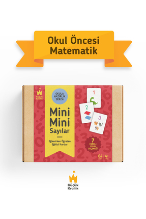 Küçük Krallık Mini Mini Sayılar | 64 Eğitici Sayı Kartı | 7 Oyun | Okul Önces...