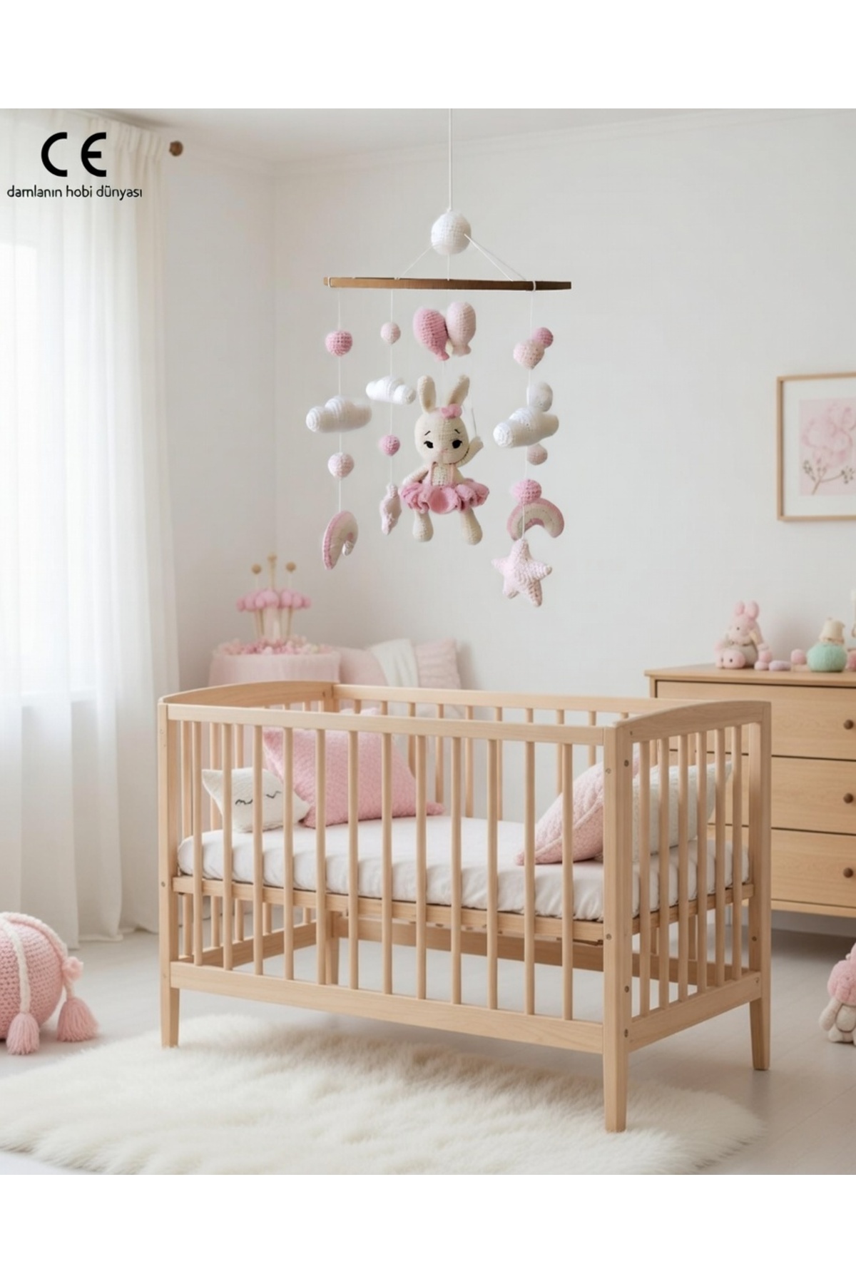 Damla Amigurumi Tavşan dönence fotoğrafı 2 (önizleme)