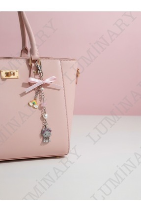 Luminary Atelier Hello Kitty Figürlü Gökkuşağı Detaylı Çanta Charmı & Çanta S...