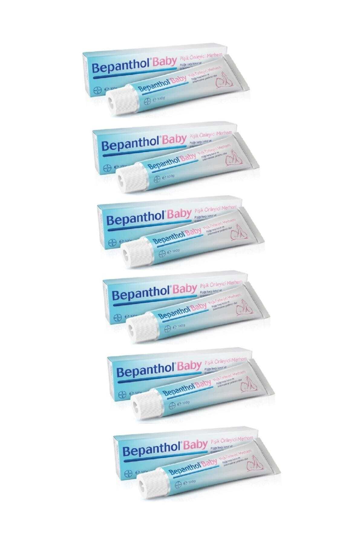 Bepanthol Baby Pişik Önleyici Merhem Krem 100 Gr. 6 Adet - Fiyatı, Yorumları