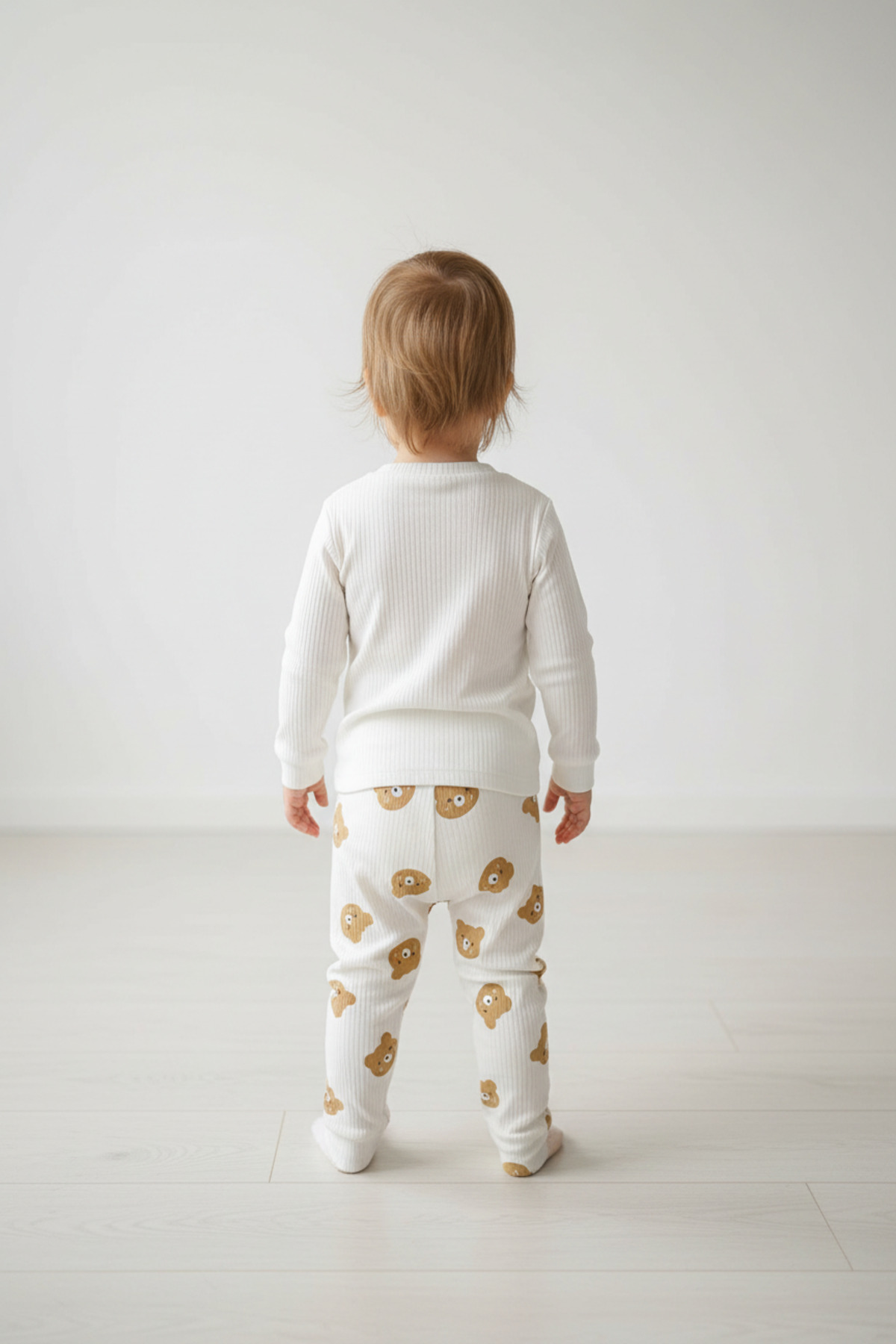 aden kids Raporlu Kumaş Desenli Çocuk Pijama Takımı fotoğrafı 4 (önizleme)