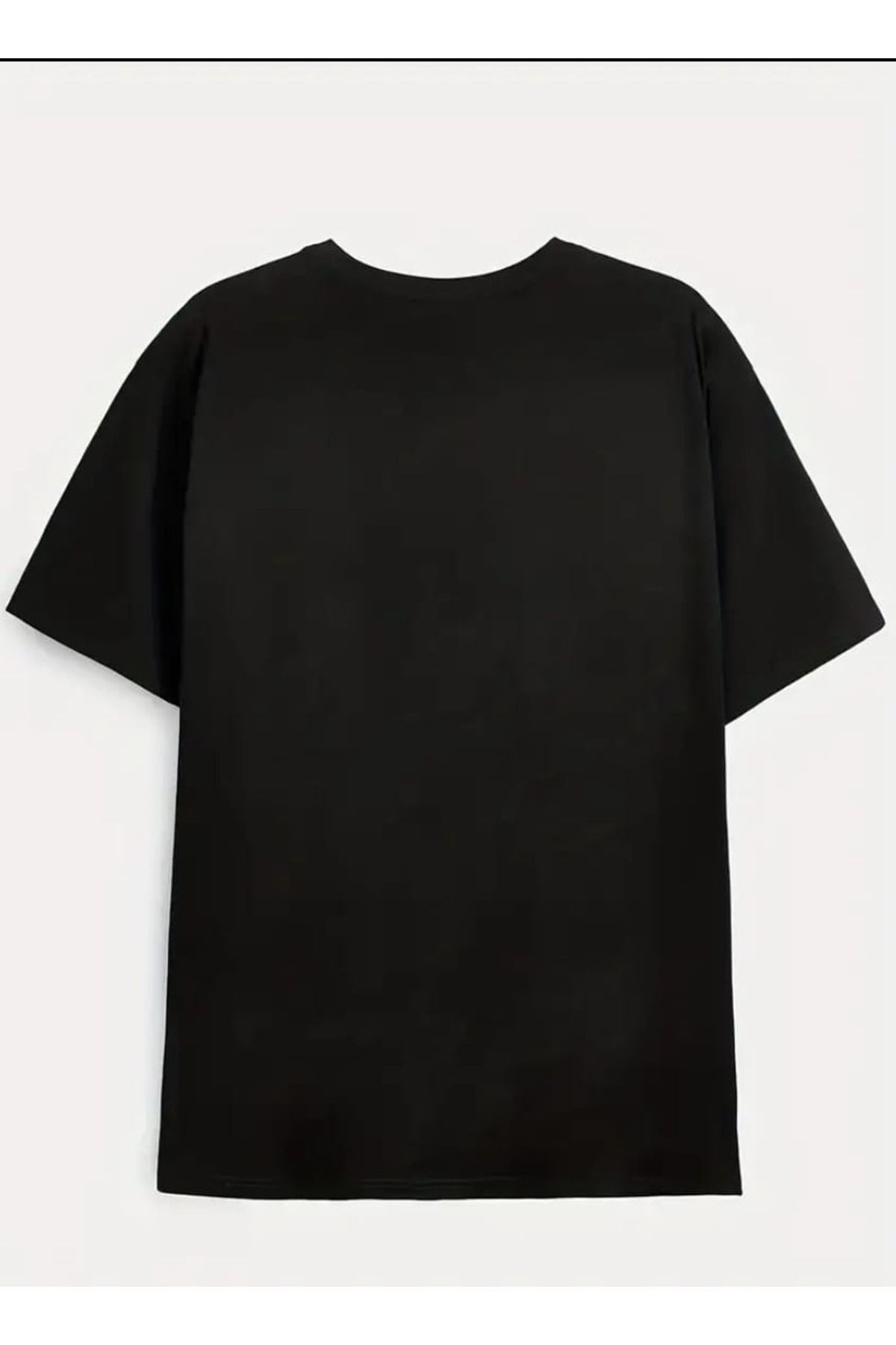 mercoledi Kadın Oversize Salas V yaka T-shirt Salaş görsel 4