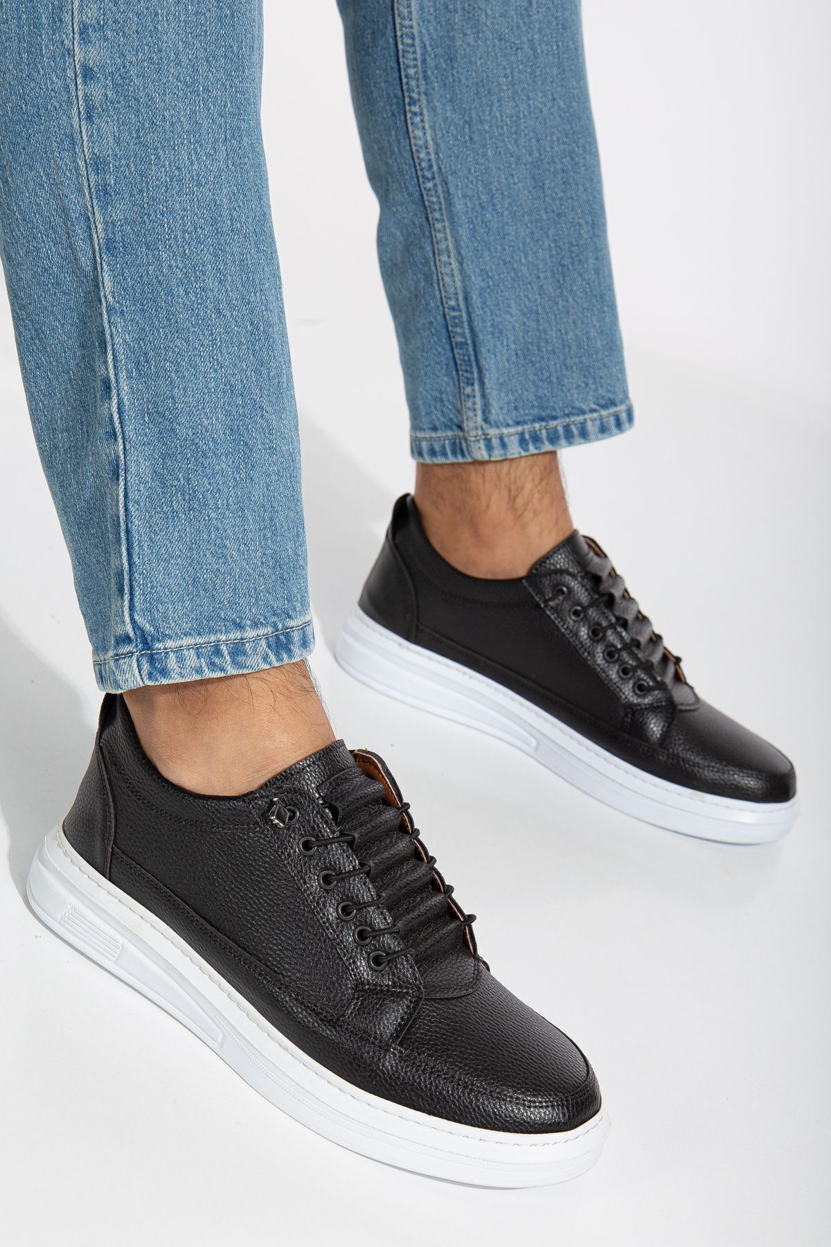 By Oxford  Erkek Günlük Hafif Poli Dikişli Taban Yürüyüş Garantili Spor Ayakkabı - Görsel 7