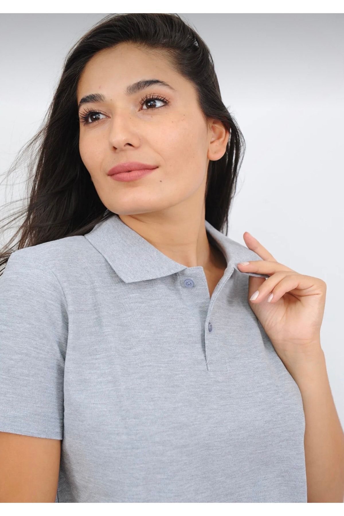 Genel Markalar Polo Yaka Tshirt Örme Kumaş Okul Öncesi görsel 2