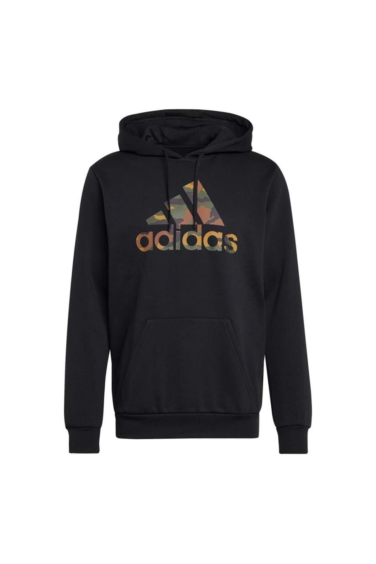 adidas M CAMO H IW2678 Siyah Sweatshirt