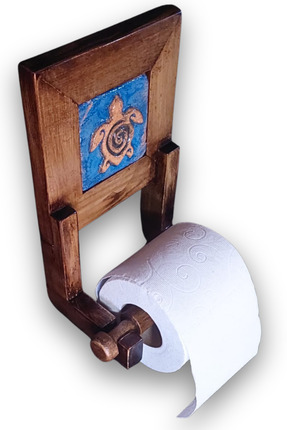 toprakanaart WC-Tuvalet Kağıdı Asma, Dekoratif Deniz Kaplumbağası Spiritüel T...